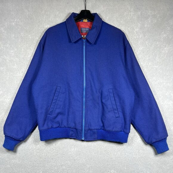 VTG Pendleton High Grade Western Wear AZTEC Jacket Men's Large Wool Made In USA - Picture 4 of 13